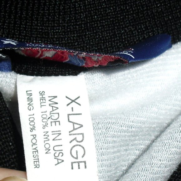 USMC Marines Vintage Mens Nylon Style Button Jacket Coat sz. XL New Front Back - Picture 6 of 6